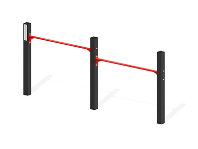 Перекладины стационарные разноуровневые Горизонталь силы