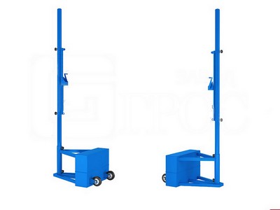 Универсальные мобильные стойки для волейбола на стаканах