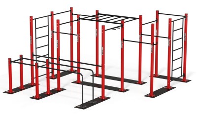 Мобильный комплекс для Воркаут и ГТО  Стандарт-10
