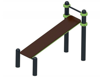 Уличная скамья для пресса TORUDA 10, фанера