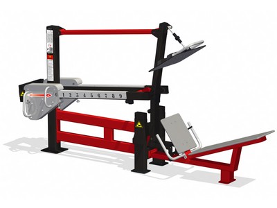 Уличный силовой тренажер для жима ногами Нижний импульс