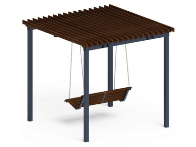 Пергола Релакшн с диваном (без поликарбоната)