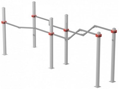 Брусья разноуровневые YSK-17.1286