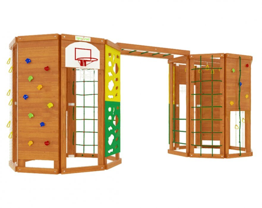 Спорткомплекс для улицы Двойной Воркаут - вид 1