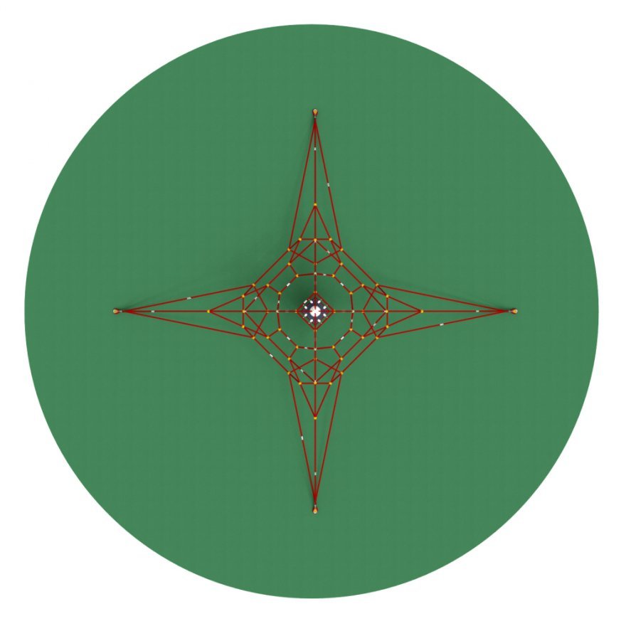 Сетка для лазания Гримпи 1 (на резиновое покрытие) - вид 2