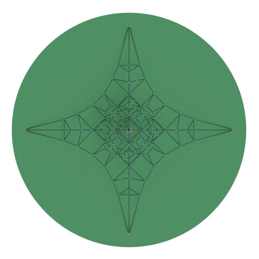 Сетка для лазания Гримпи 7 (на резиновое покрытие) - вид 2