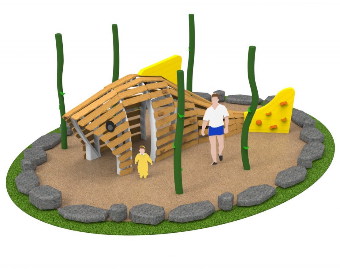 Игровой комплекс Пиранья 312.21.03