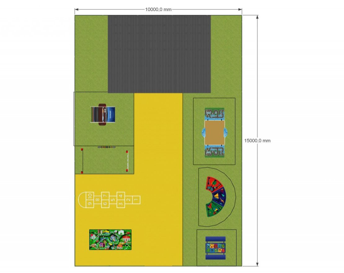 Комплект для детского сада TORUDA ДПС (10х15 м) - вид 7