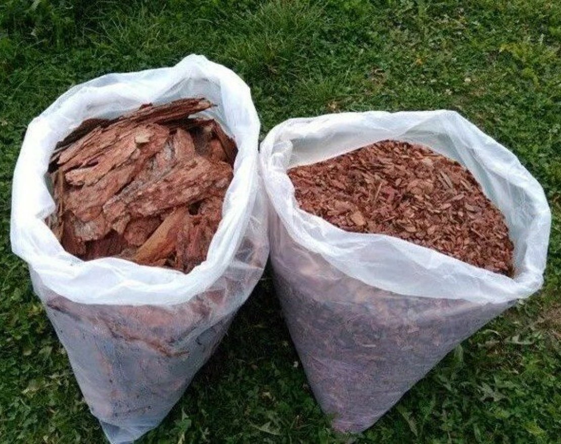 Кора сосны крупная 5-10 см - вид 2