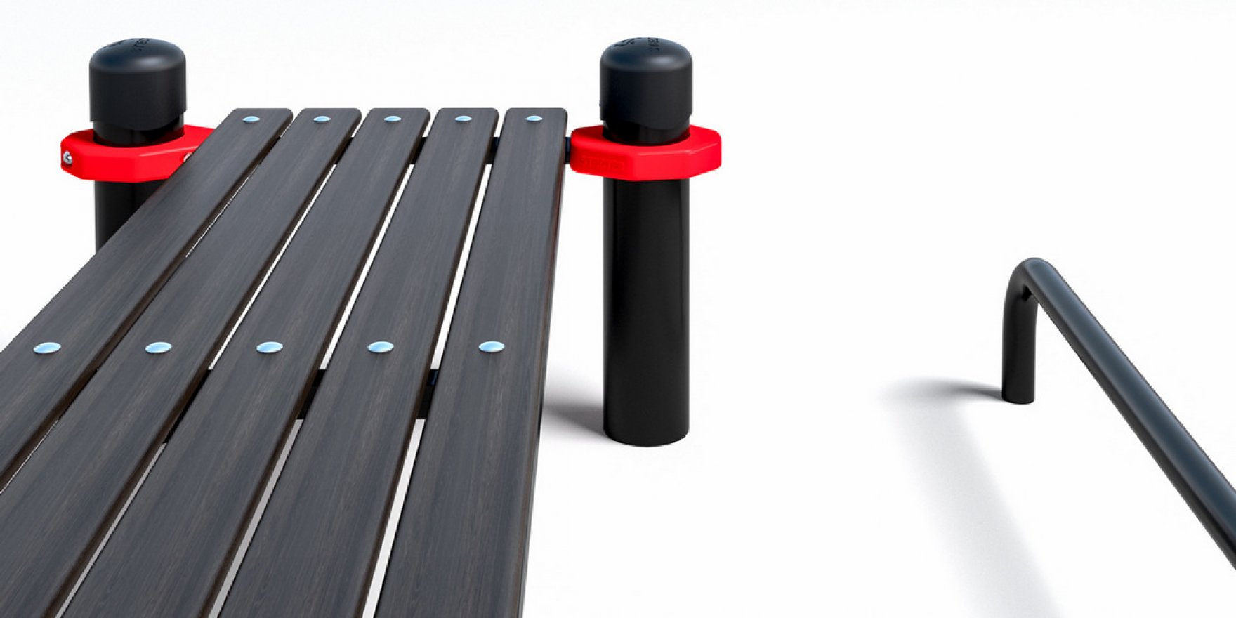 Лавочка для пресса с упором для ног (PAW-34) - вид 2