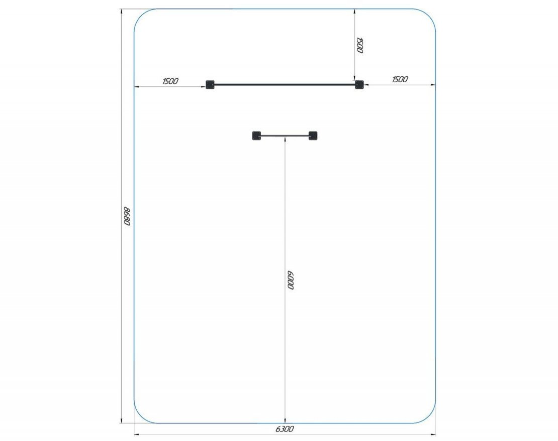 Мишень на стойках Стальной ориентир - вид 1