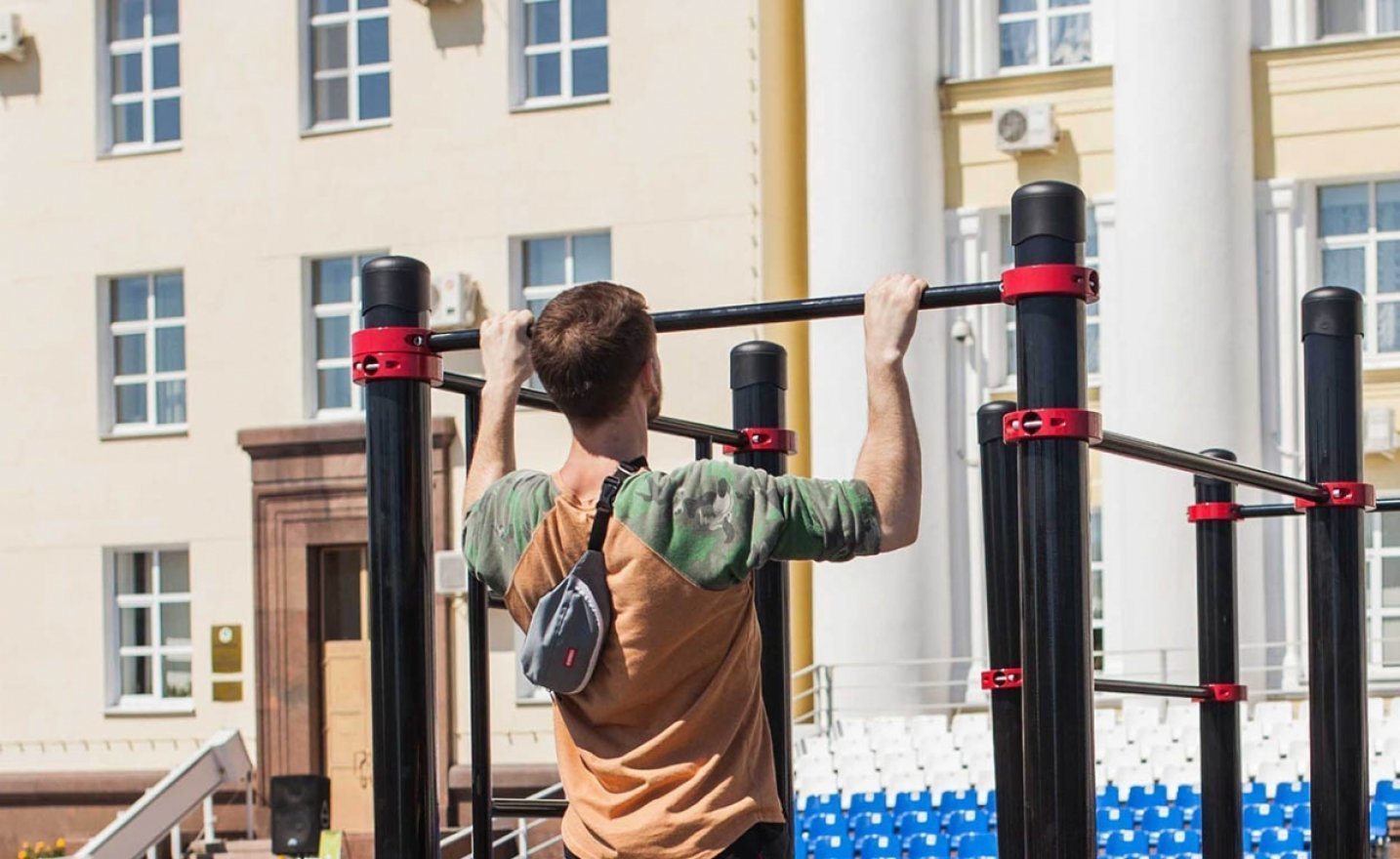 Мобильный комплекс для Воркаут и ГТО Профи-6 - вид 2