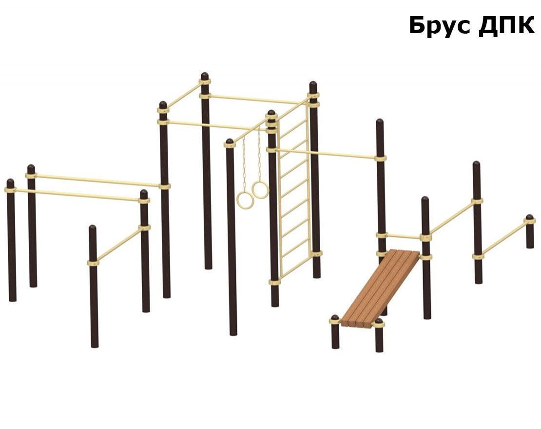 Площадка для воркаута TORUDA Базовая 93 - вид 2