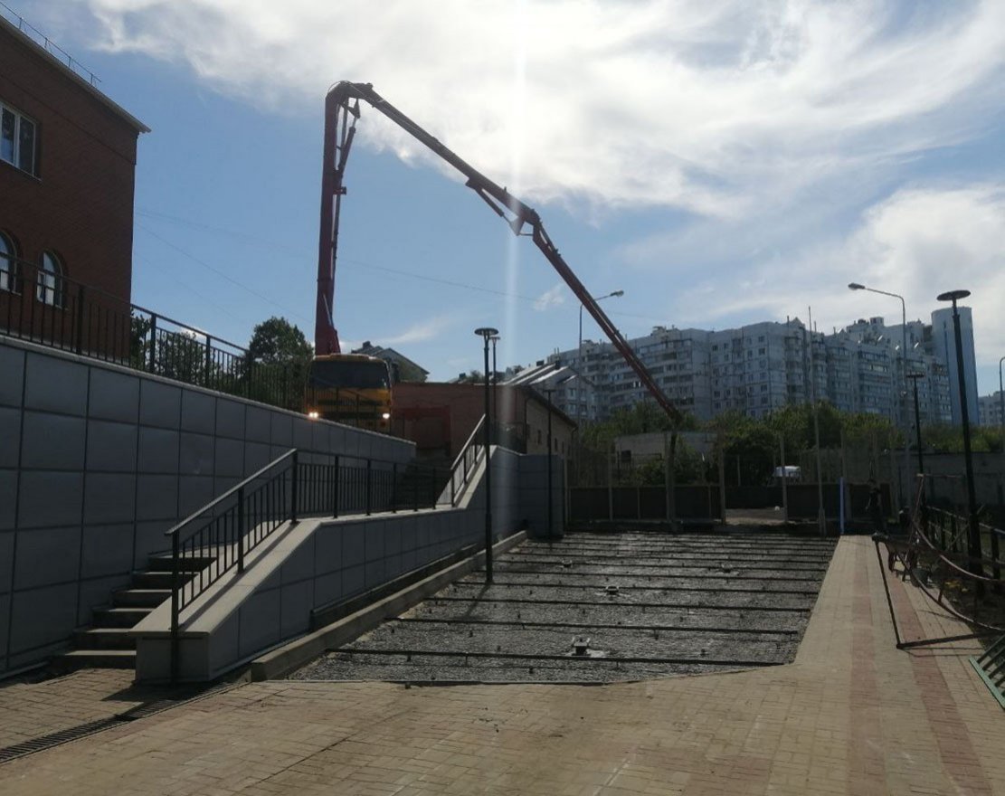 Подготовка твёрдого бетонного основания - вид 8