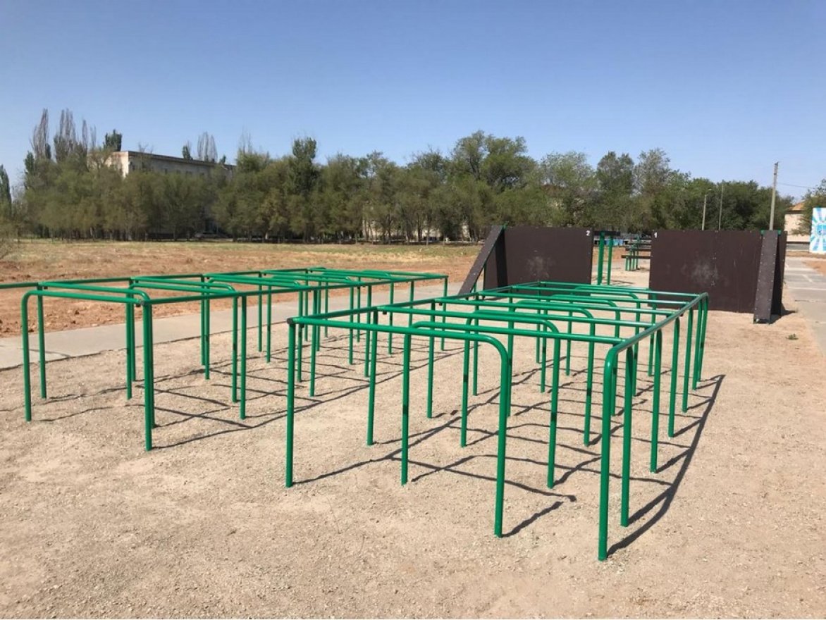 Уличная полоса препятствий Лабиринт - вид 2