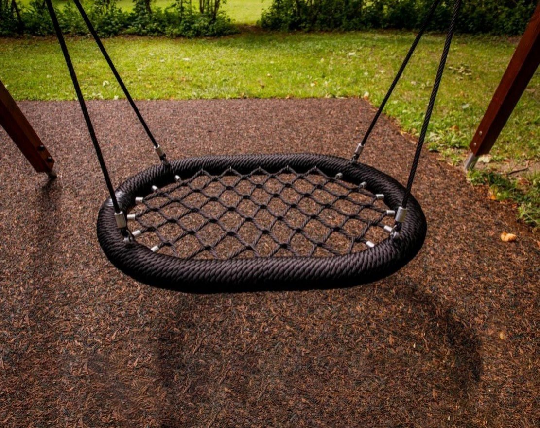 Резиновая мульча TORUDA Rubber mulch с укладкой на подготовленный грунт - вид 2