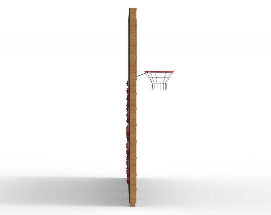 Спортивная стена со скалодромом Валори 1 - вид 2