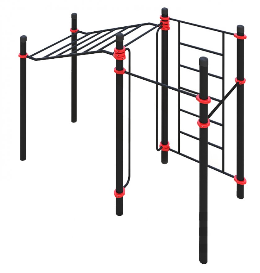 Спортивный комплекс для параворкаута STECTER mini - вид 2