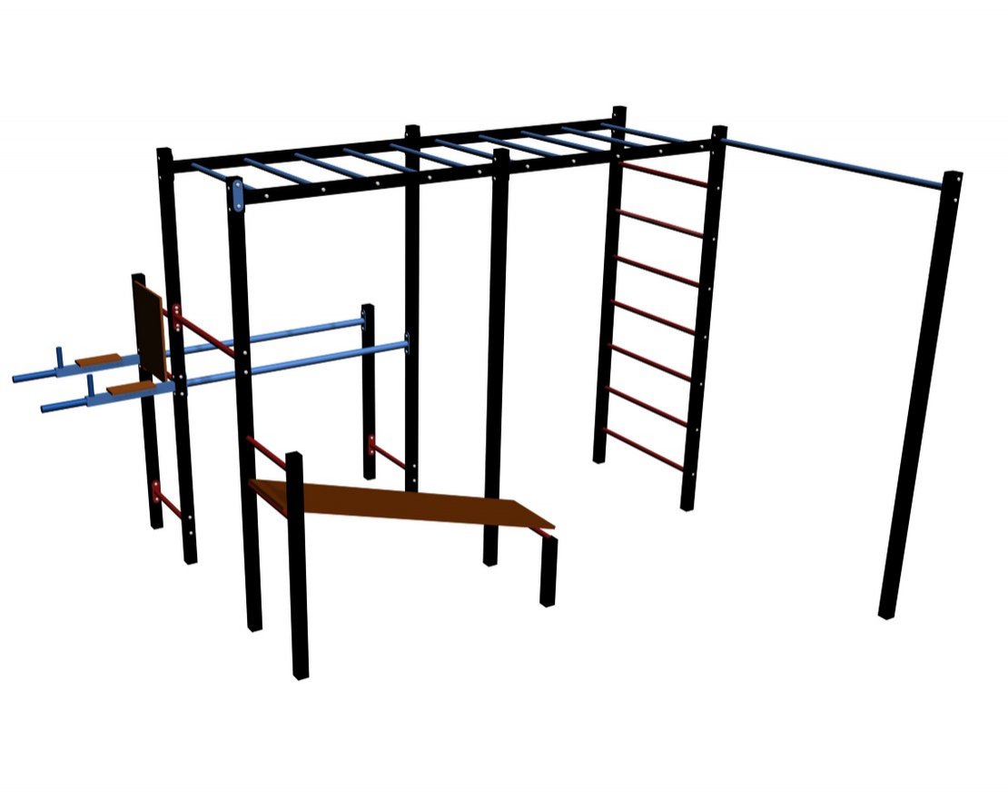 Спортивный комплекс Workout w171 - вид 2