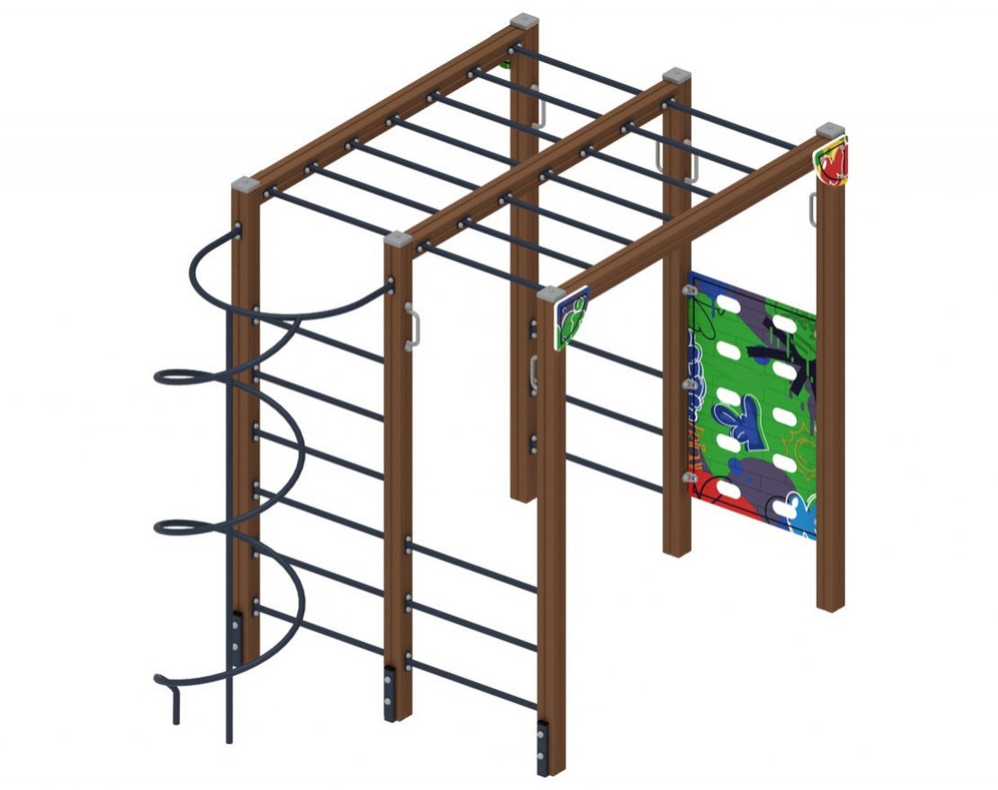 Спорткомплекс Крепыш 6 (Граффити) - вид 2