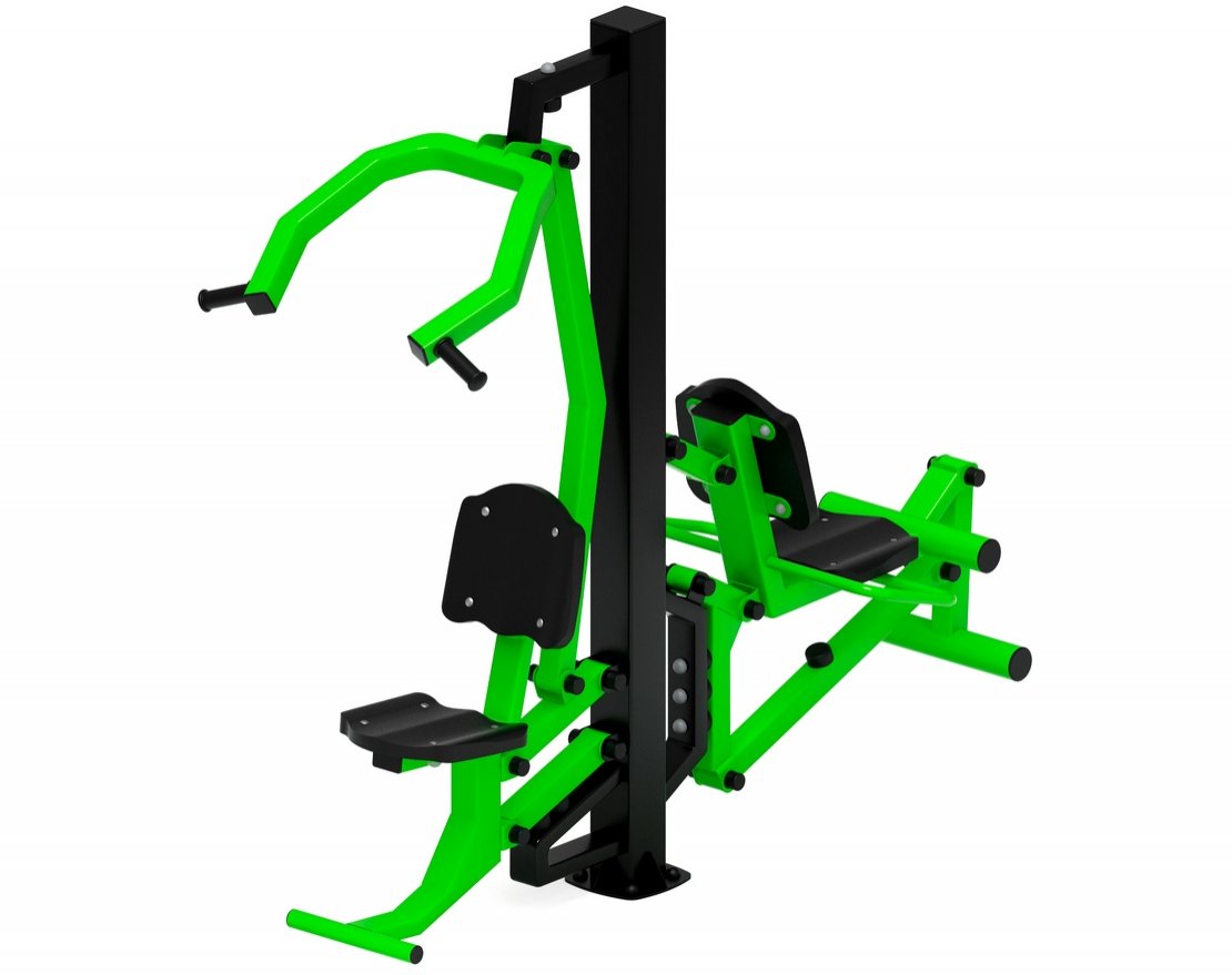 Уличный тренажер Верхняя тяга + флекс Тренировка 3 - вид 2