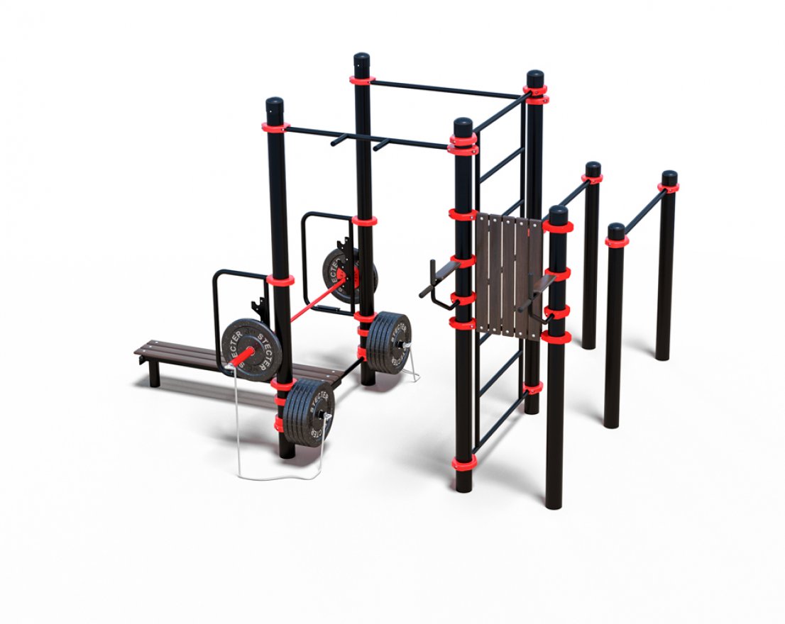 Уличное оборудование для воркаута WORKOUT-FIT 5186 - вид 1