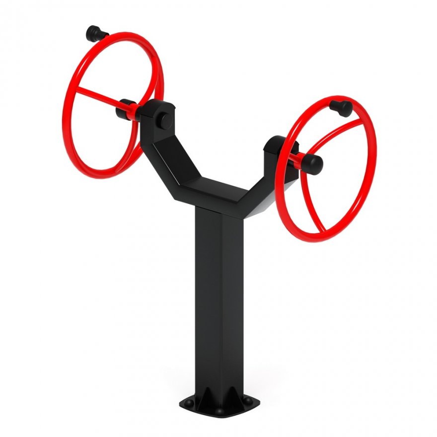 Тренажер для улицы Рули Тренировка 12 (положение сидя) - вид 3