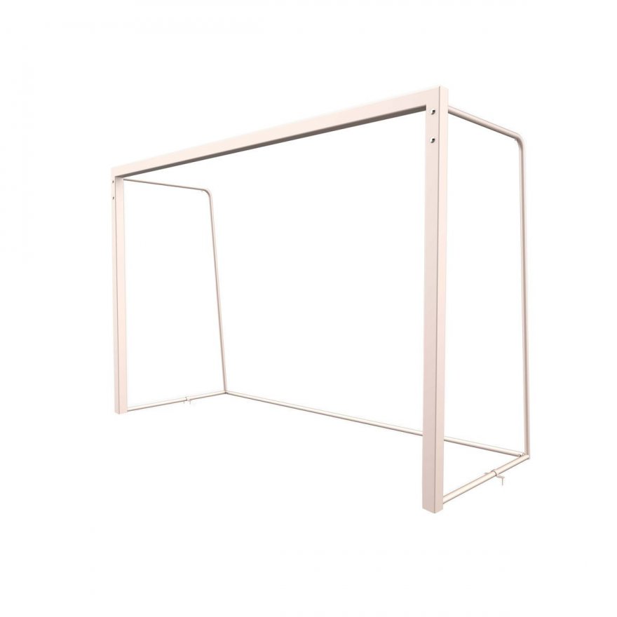 Ворота для мини-футбола и гандбола гандбола, профиль 80х80 мм без сетки - вид 2